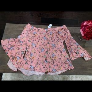 New Off shoulder top